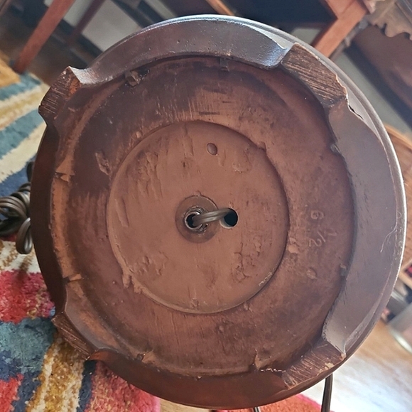 Antique Chinoiserie gold Porcelain handmade lamp - Picture 16 of 17